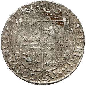 Zygmunt III Waza, Ort Bydgoszcz 1623 - kokardy - rzadki