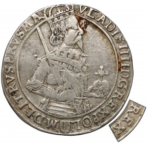 Władysław IV Waza, Talar Bydgoszcz 1633 II - błąd R•EX - b.rzadki