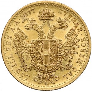 Austria, Franz Joseph I, Ducat 1877