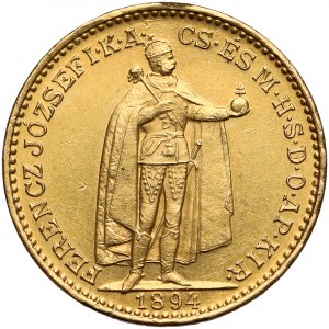 Węgry, Franciszek Józef I, 20 koron 1894 KB