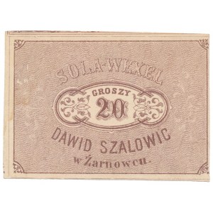 Żarnowiec, Dawid Szalowic, 20 groszy (XIX w.)