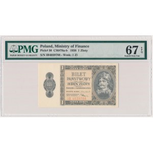 1 złoty 1938 Chrobry - IB
