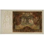 100 złotych 1934 - Ser.BM - dwie kreski w znaku wodnym