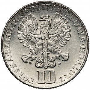 Próba NIKIEL 10 złotych 1967 Skłodowska