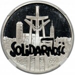 LUSTRZANKA 100.000 złotych 1990 Solidarność - odm.D