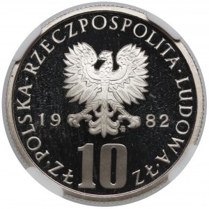 LUSTRZANKA 10 złotych 1982 Prus