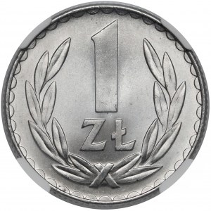 1 złoty 1975 - bez znaku