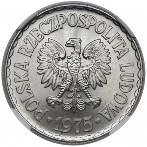 1 złoty 1975 - bez znaku