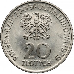 Próba NIKIEL 20 złotych 1979 Szpital Centrum Zdrowia Dziecka