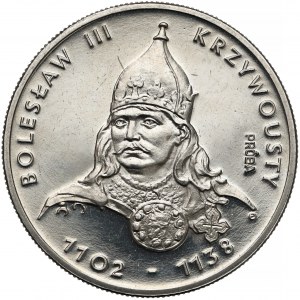 Próba NIKIEL 50 złotych 1982 Bolesław III Krzywousty