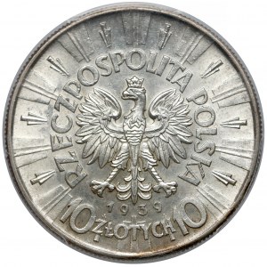 Piłsudski 10 złotych 1939