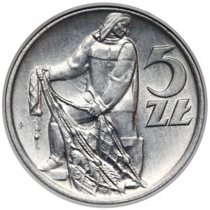 5 złotych 1959 Rybak - SŁONECZKO