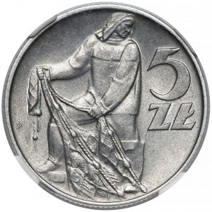 Rybak 5 złotych 1971