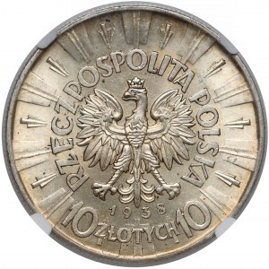 Piłsudski 10 złotych 1938