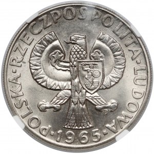 Próba NIKIEL 10 złotych 1965 700 lat Warszawy