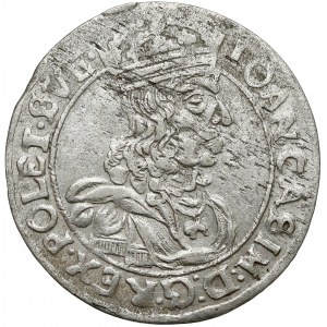 Jan II Kazimierz, Szóstak Lwów 1662 AcpT