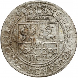 Jan II Kazimierz, Tymf Kraków 1664 AT - :EST•