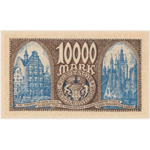 Gdańsk, 10.000 marek 1923