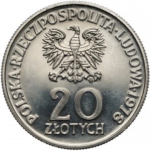 Próba NIKIEL 20 złotych 1978 Maria Konopnicka