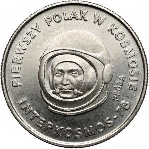 Próba NIKIEL 20 złotych 1978 Interkosmos