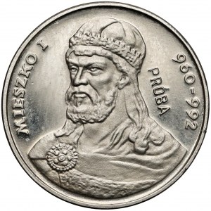 Próba NIKIEL 2.000 złotych 1979 Mieszko I - popiersie