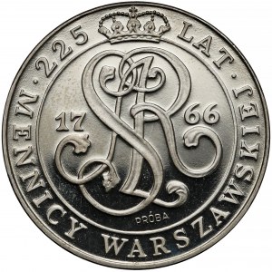 Próba NIKIEL 20.000 złotych 1991 Mennica Warszawska