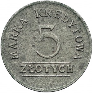 31. Pułk Strzelców Kaniowskich, Łódź / Sieradz, 5 złotych