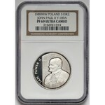 10.000 złotych 1989 Jan Paweł II - na kratce