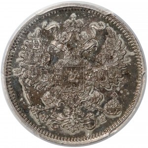 Rosja, Aleksander II, 20 kopiejek 1861 ФБ
