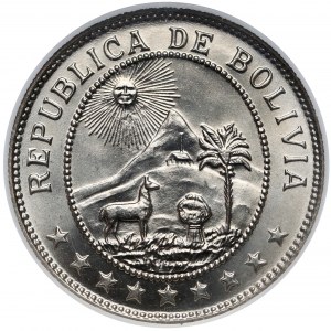 Bolivia, 50 centavos 1939