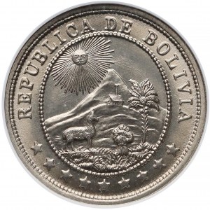 Bolivia, 10 centavos 1936