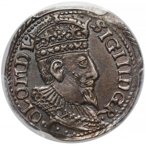 Zygmunt III Waza, Trojak Olkusz 1598 - piękny