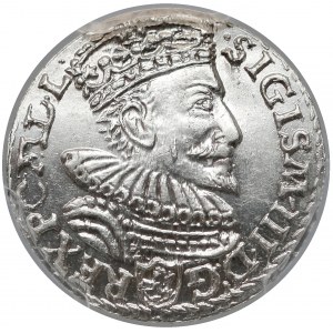Zygmunt III Waza, Trojak Malbork 1593 - menniczy