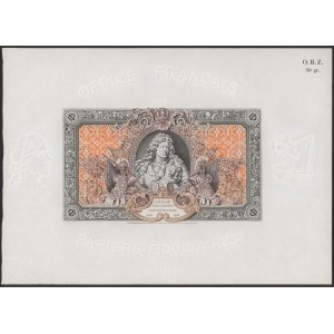 Francja, Testnote, E. Desfosses (1.000) Francs 1983 Louis XIV