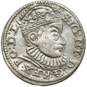 Zygmunt III Waza, Trojak Ryga 1588 - duża głowa