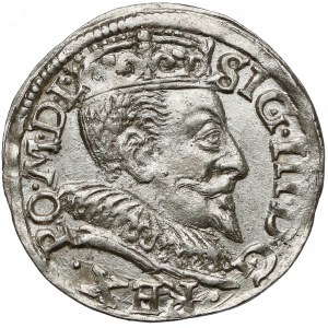 Zygmunt III Waza, Trojak Wilno 1593 - Dyla - meniczy