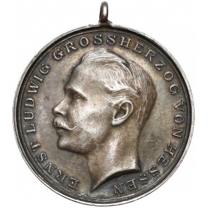 Niemcy, Hesja, Ernest Ludwig, Medal Za Dzielność - FÜR TAPFERKEIT
