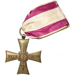 Krzyż Walecznych 1920 - PSZnZ - brąz mosiądzowany