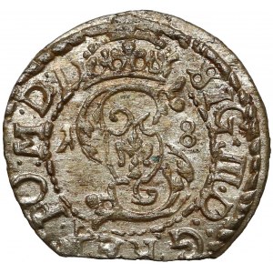 Zygmunt III Waza, Szeląg Wilno 1618 - BEZ obwódki