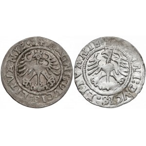 Zygmunt I Stary, Półgrosze Wilno 1519 i 1524 (2szt)