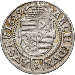 Śląsk, Ferdynand III, 3 krajcary Kłodzko 1629 PH