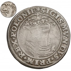 Zygmunt I Stary, Trojak Kraków 1528 - Orzeł w lewo - RZADKOŚĆ