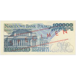 100.000 złotych 1990 - WZÓR - A 0000000 - No.0517