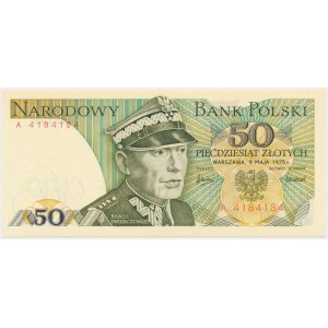 50 złotych 1975 - A