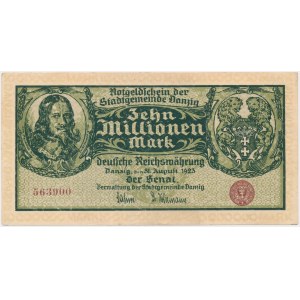 Gdańsk, 10 mln marek 1923