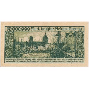 Gdańsk, 10 mln marek 1923