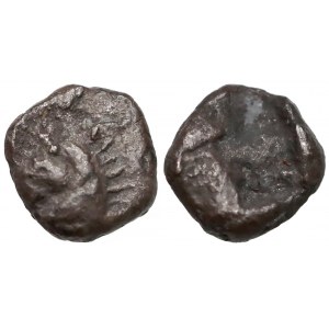 Grecja, Aeolis, Kyme, Hemiobol, 480-450r. p.n.e.