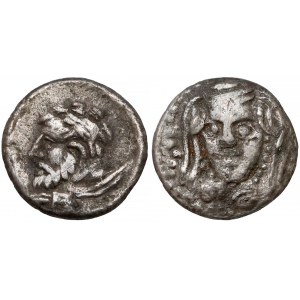 Grecja, Cylicja, Hemiobol, 400-300r. p.n.e.