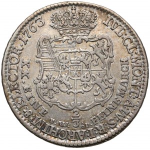 Fryderyk Krystian, 2/3 talara 1763 FWóF, Drezno