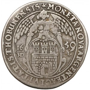 Jan II Kazimierz, Talar Toruń 1659 HDL - rzadki